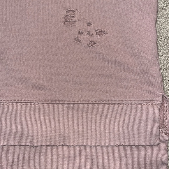 Pistola Raine Distressed French Terry Sweatshirt - Picture 6 of 7